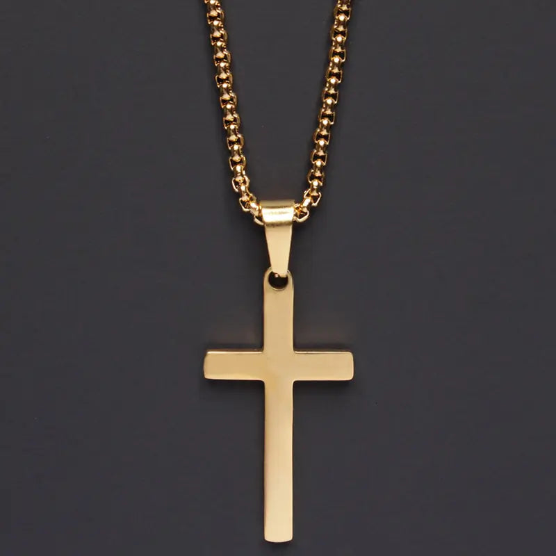 Classic Cross Men Necklace