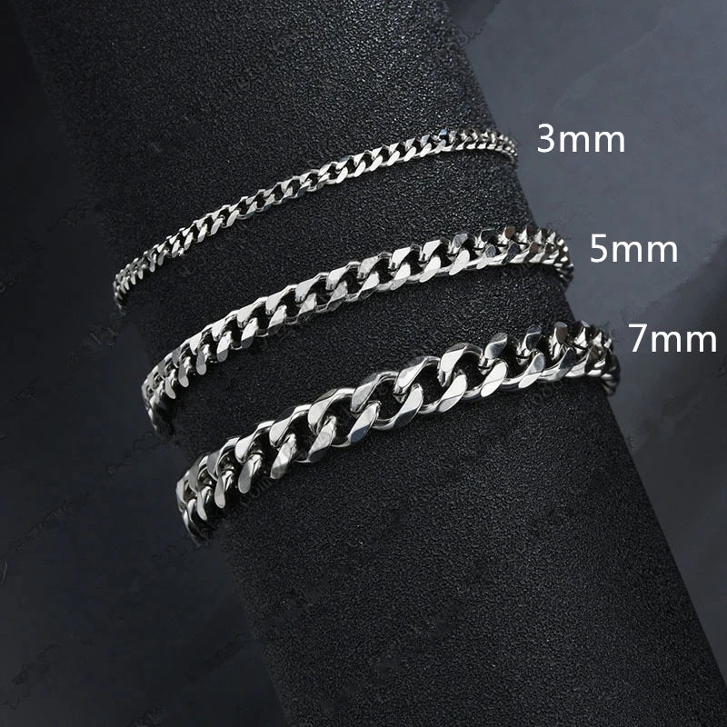 2022 New Trendy Cuban Chain Men Bracelet