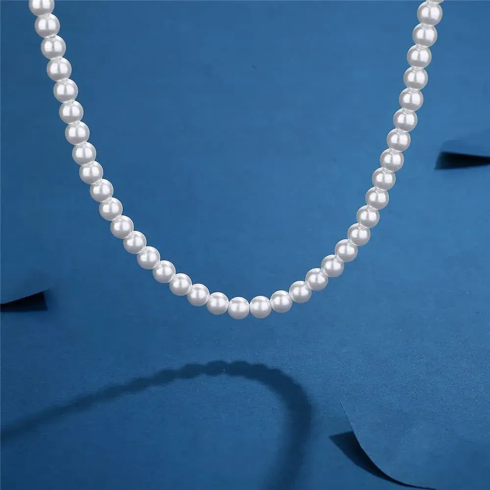 Pearl Necklace Men